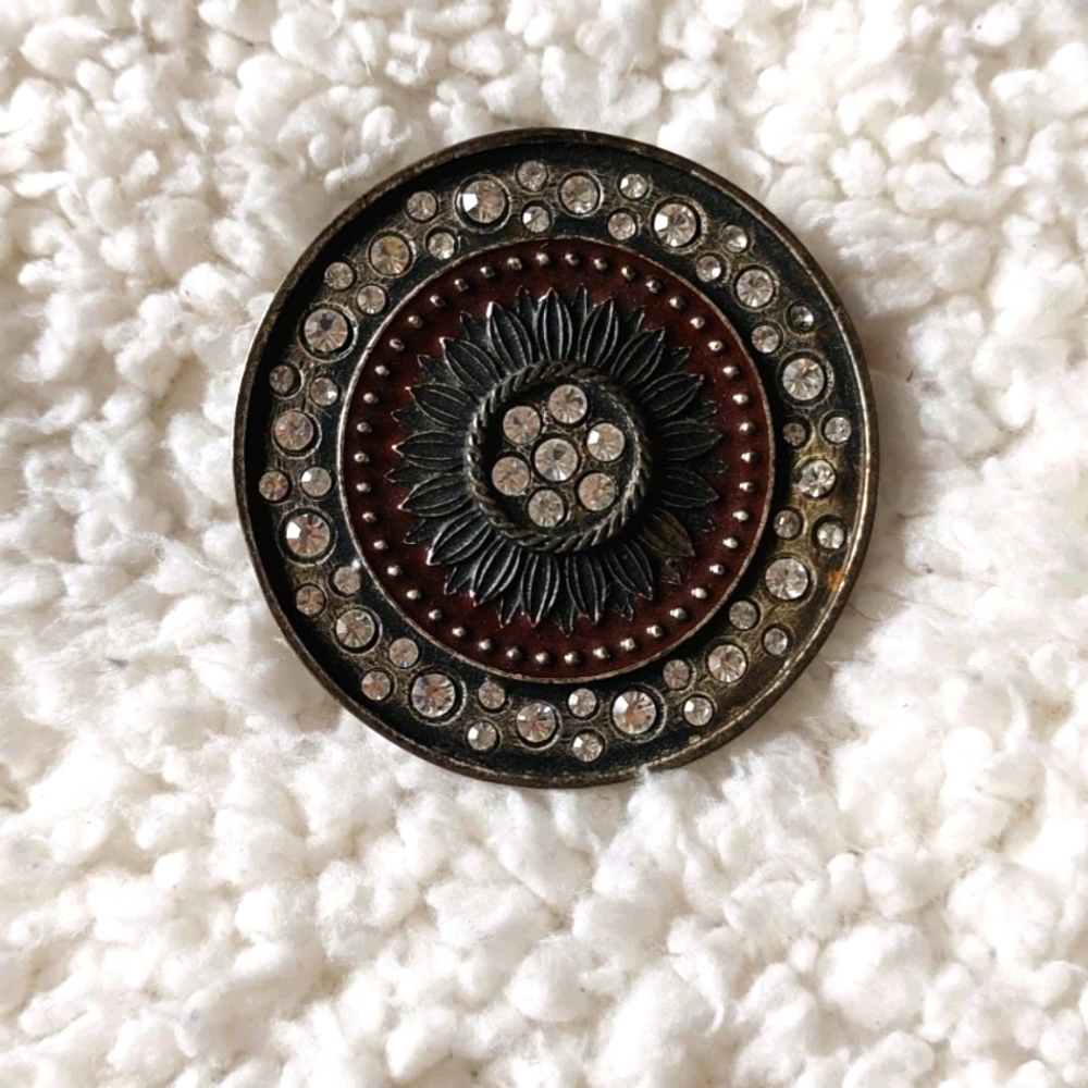 Montana silversmith belt buckle